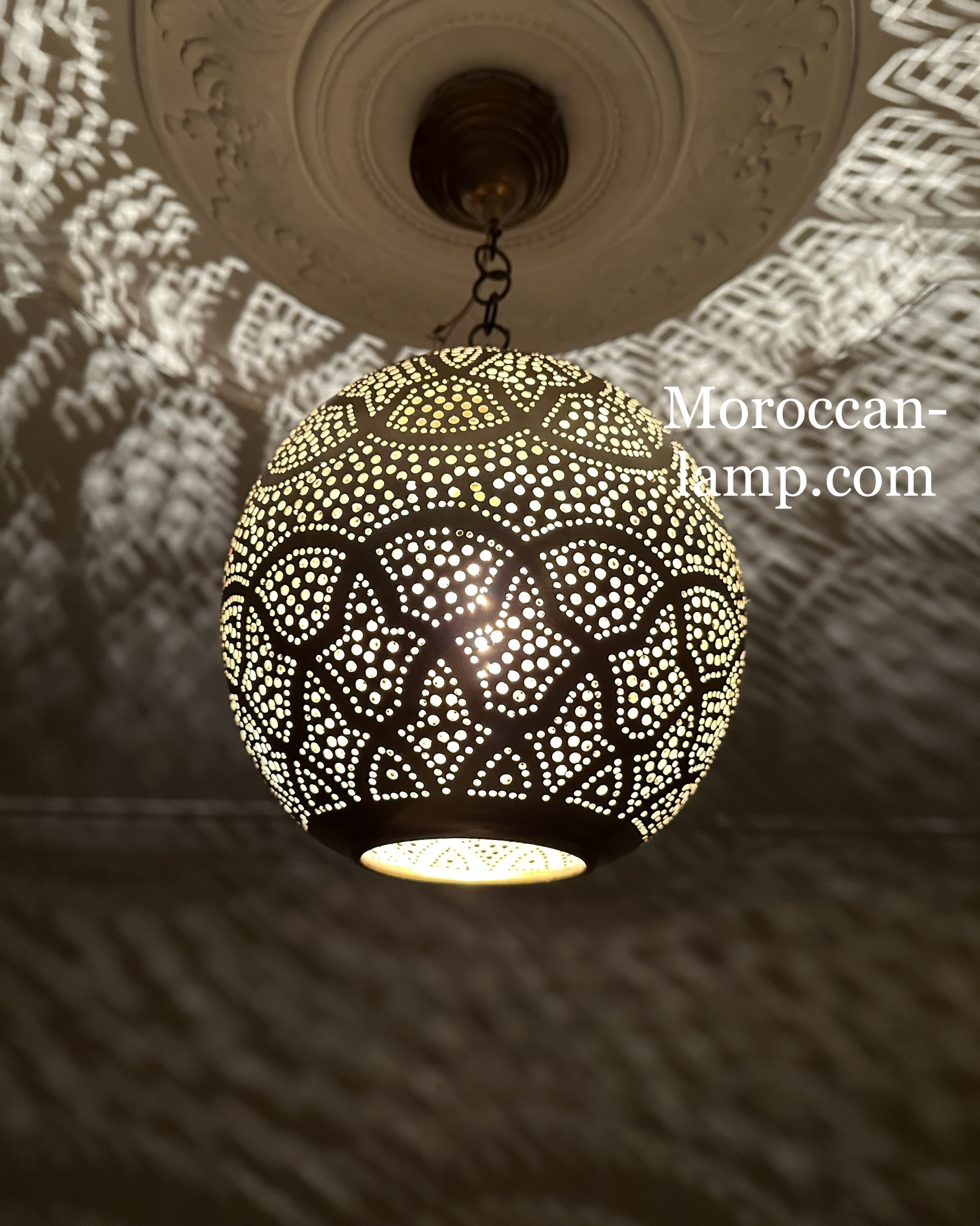 Plafonnier Marocain - Réf. 1027 - Depuis